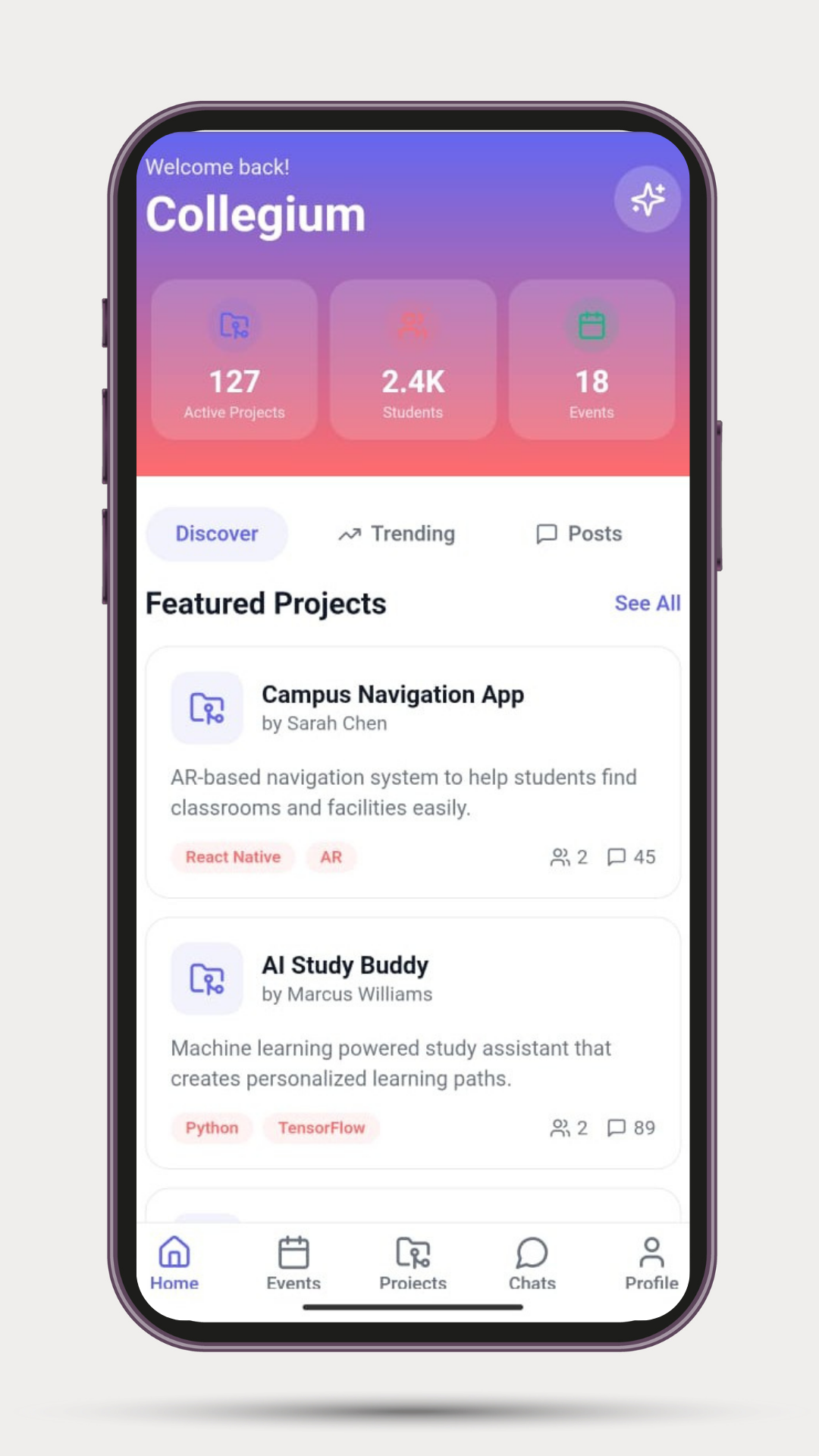 Home Screen screenshot